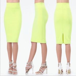 Bebe Midi Knit Skirt